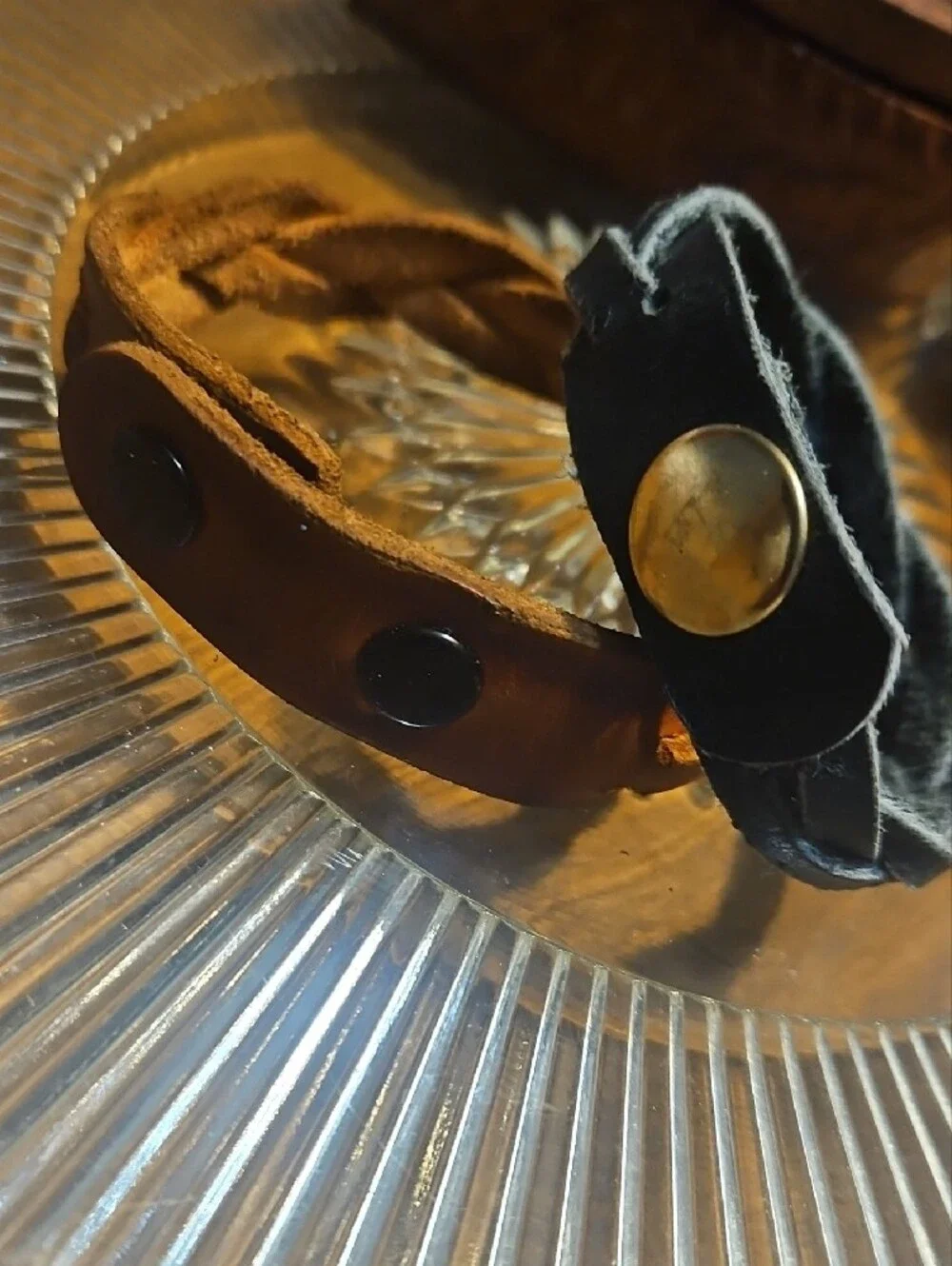 Hand Crafted Mystery Braid Genuine Leather Bracelet Snap Closure NEW CustomOrder